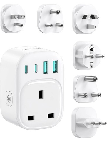 Worldwide travel adapter - worldwide,