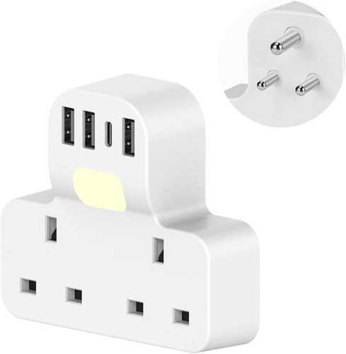 India plug adapter with - india,