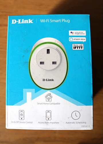 Link smart plug - d-link, type