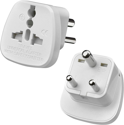 Pack to india plug - pack,
