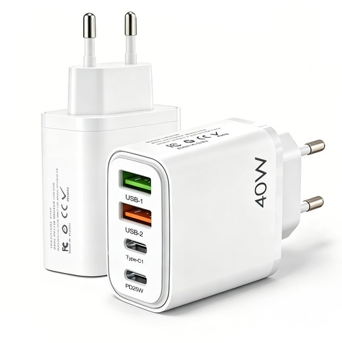 Travel charger 40w europe - travel,