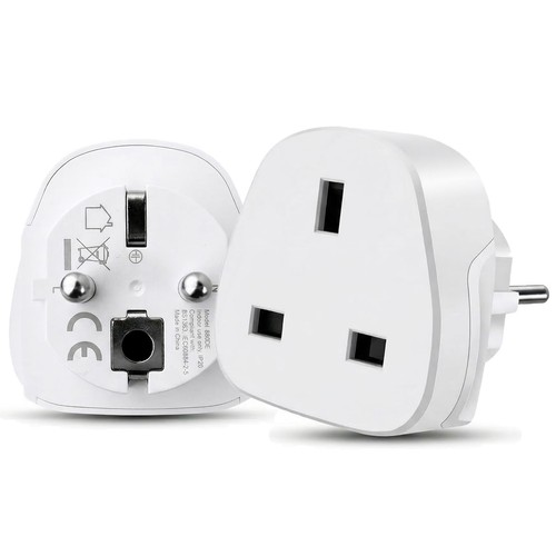 2pack travel adapter - eu,