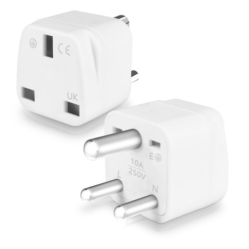 India plug adapter type - india,