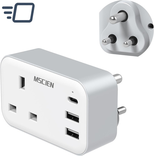 India plug adapter with - adapter,