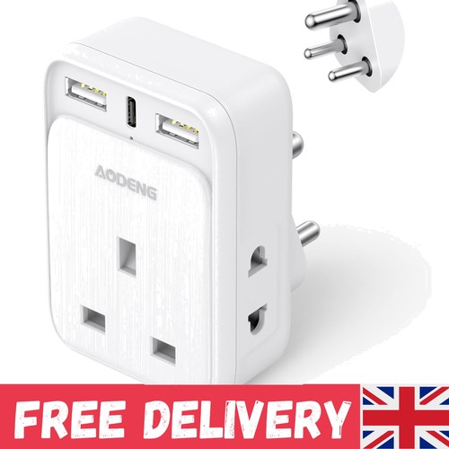 India port usb adapter - india,