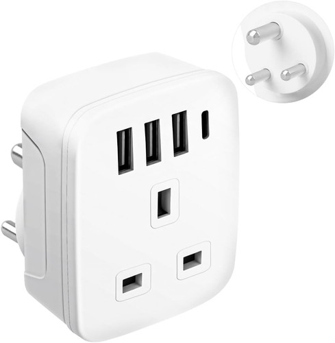 India plug adapters - to,